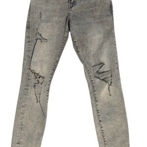 True Religion Gray Skinny Jeans